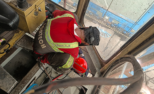 2 QC Retrofit - Boom & Girder Internal Painting, Flange Bolt Replacement & Cabin Refurbishment, Structural NDT Inspection and Rectification, Trolley Wheel Replacement